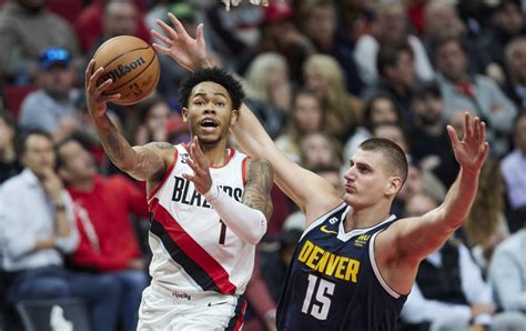 blazers nuggets|Trail Blazers 135.